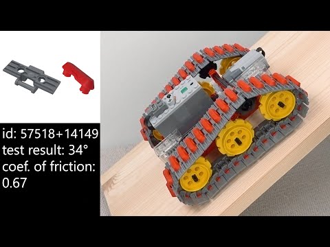 Ranking Lego Wheels/Tracks on Wood from Worst to Best