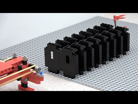 What is the Maximum Number of Walls a Lego Cannon Can Penetrate?