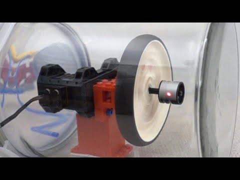 Is the Rotation Speed of Lego Wheels Faster in Vacuum?