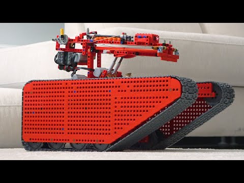 Mega Tank Built with LEGO