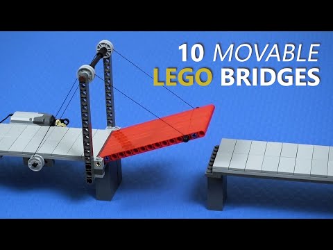 Constructing 10 Portable Lego Bridges