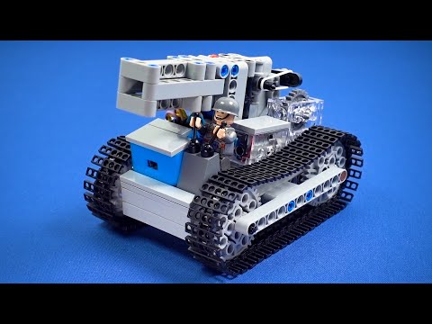 Constructing a LEGO MINI Tank
