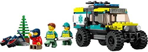 LEGO 40582 City 4x4 Off-Road Ambulance Rescue Limited Edition 2023 Set 6+ 162 Pieces with Cool Off-Road Vehicle and 3 Minfigures