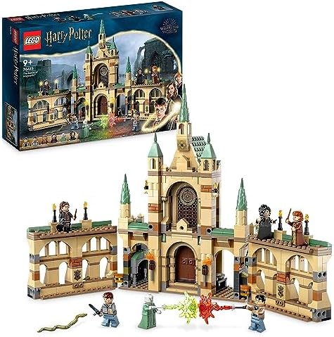 LEGO 76415 Harry Potter Battle of Hogwarts Castle Toy with Minifigures Molly Weasley, Bellatrix Lestrange, Voldemort and the Sword of Gryffindor, Deathly Hallows Set - Part 2