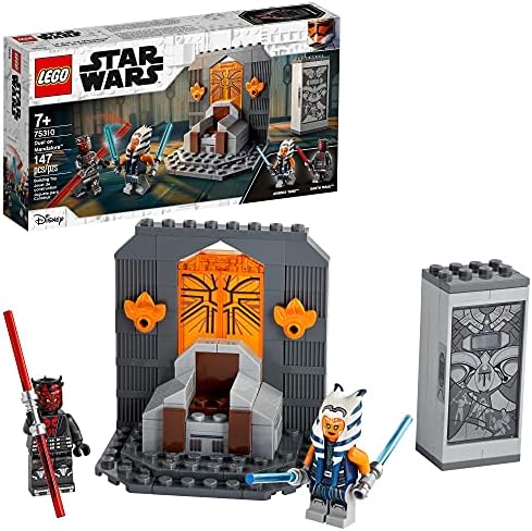 LEGO Star Wars: The Clone Wars Duel on Mandalore 75310 Awesome Toy Building Kit Featuring Ahsoka Tano and Darth Maul; New 2021 (147 Pieces)