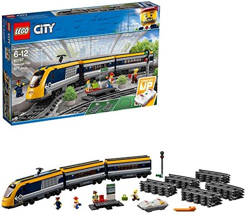 LEGO City Passenger Train 60197 Building Kit (677 Pieces), Standard
