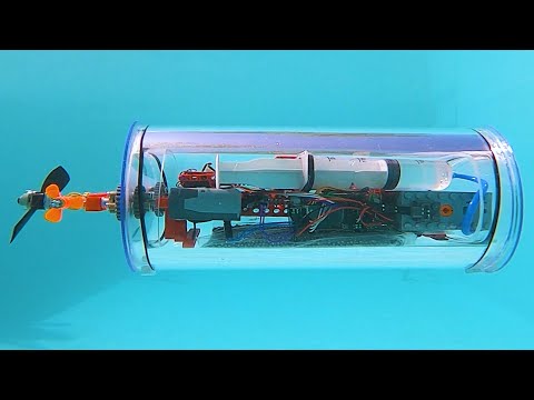 The 4.0 Version of a Lego-Powered Submarine with Automatic Depth Control