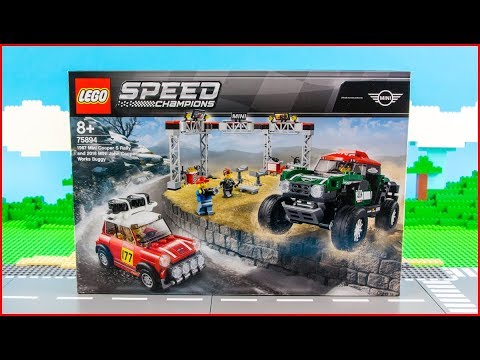 Speed Build of LEGO Speed Champions 75894 Mini Cooper S Rally - Full Collection for Collectors (25/39)