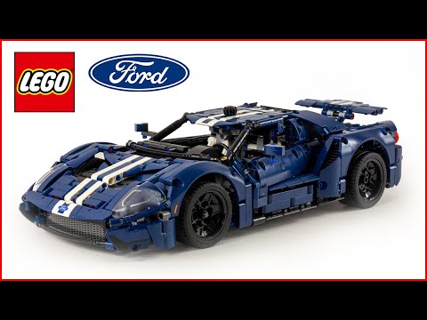 Brick Builder Presents: Speed Building the LEGO TECHNIC 42154 Ford GT 2022
