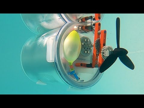 Creating a Lego-Powered Submarine 3.0: Incorporating a Balloon and Compressor