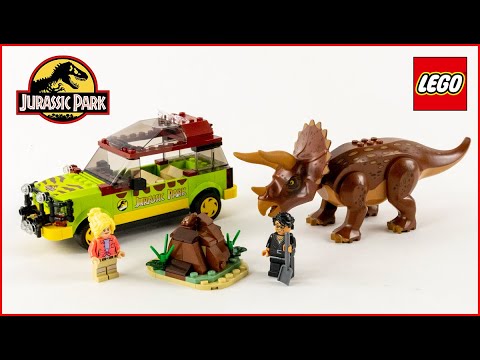 Speed Build of LEGO Jurassic Park 76959 Triceratops Research - Brick Builder
