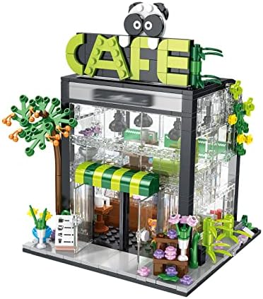 SUNHABI Toy Building Sets, Coffee Cafe House Building Toys Building Blocks That Compatible with Lego Friends Sets for Girls 8-12 6-12 Gift for 6 Year Old Girls and up, 579PCS