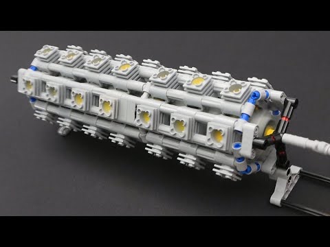 Creating and Experimenting with Lego Engine Models: V8, U12, H16, X24, Multirow-Radial-42, S100