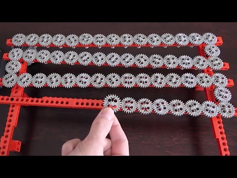 Creating the Ultimate 1:1 Lego Gear Train: Breaking Records