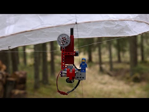 Creating Flight for a Lego Man