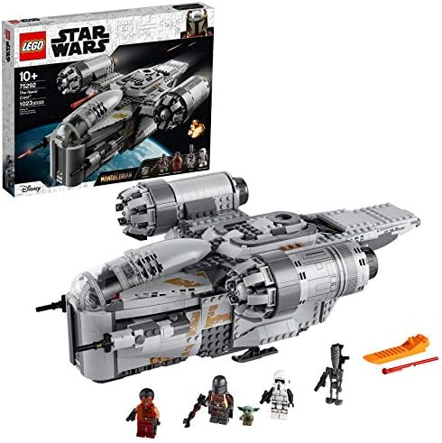 LEGO Star Wars The Razor Crest 75292 Mandalorian Starship Toy, Gift Idea for Kids, Boys and Girls with The Child 'Baby Yoda' Minifigure (Exclusive to Amazon)