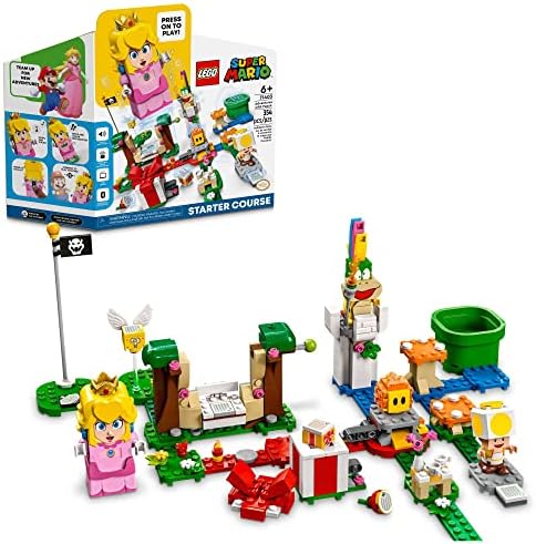 LEGO Super Mario Adventures with Peach Starter Course 71403 Building Toy Set for Kids, Boys, and Girls Ages 6+ (354 Pieces)