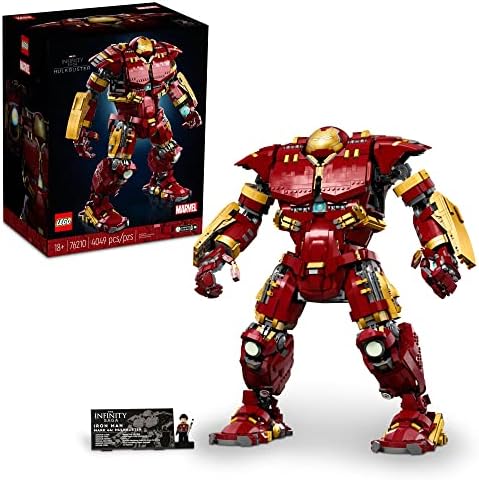 LEGO Marvel Hulkbuster 76210 Building Set - Avengers Movie Inspired Building Set with Minifigure, Authentic Display Model for Adults and Age of Ultron Enthusiasts Ages 18+