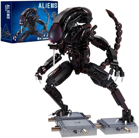 Xenomorph Action Figure Building Kit Comaptible with Lego Sets for Adult, for Kids 8-14 Years Up 616pcs