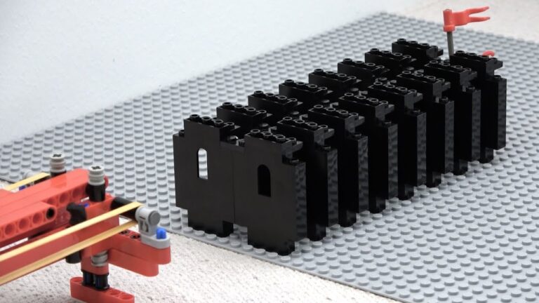 Lego Cannon vs. Walls: A Battle of Bricks