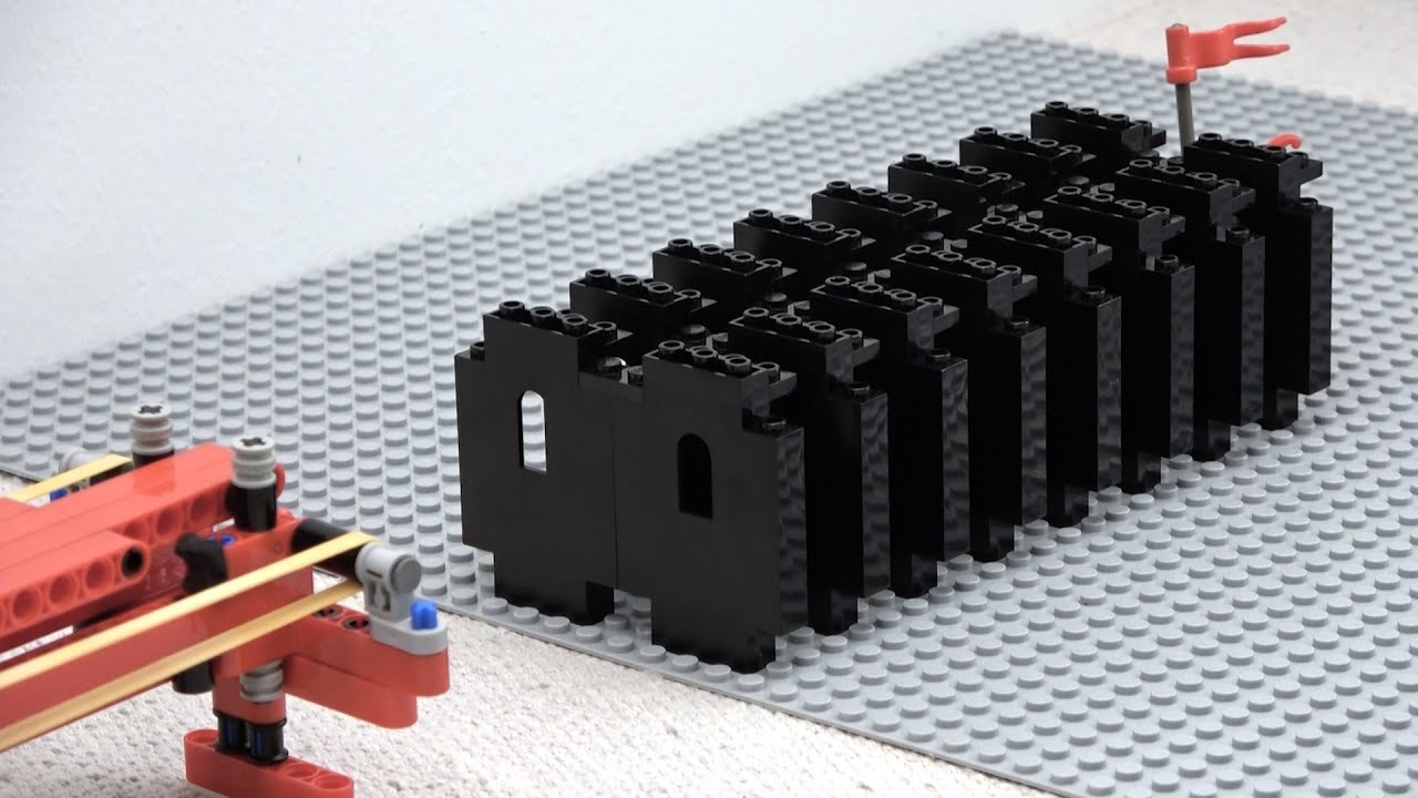 Lego Cannon vs. Walls: A Battle of Bricks - Lego Brick Builder