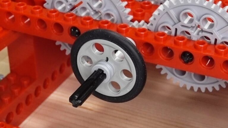 Speed Demon: Cheap Lego Wheel Spins Near Limit