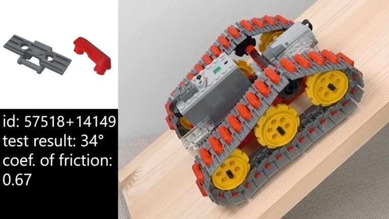 From Wobbly to Wonderful: Ranking 33 Lego Wheels/Tracks on Wood