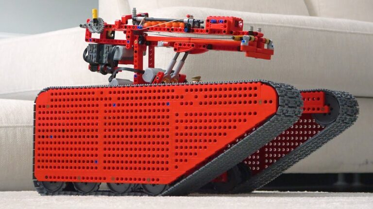 Unleashing the Power: Introducing the Epic Lego MEGA Tank!