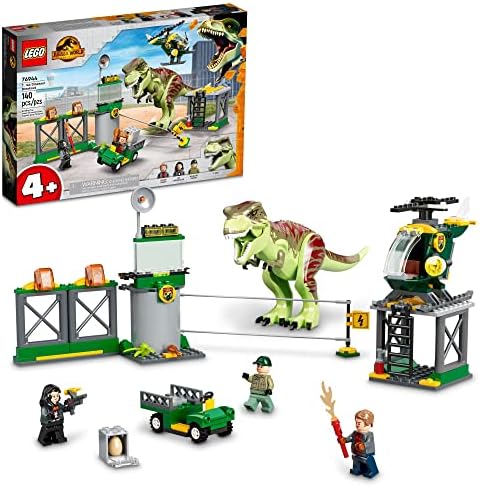 Lego Jurassic World T. rex Dinosaur Breakout Toy: Preschool Kids’ Ultimate Adventure!