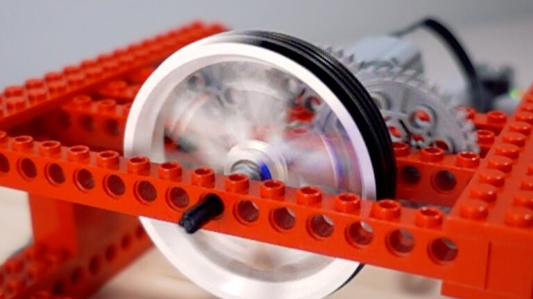 Revving Up the Lego Wheel: Unleashing Maximum Speed!