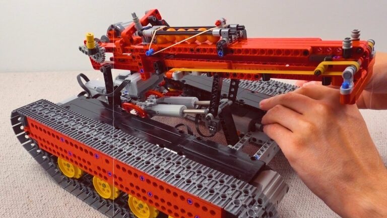 LEGO Tank: Unleashing Soccer Ball Fury!