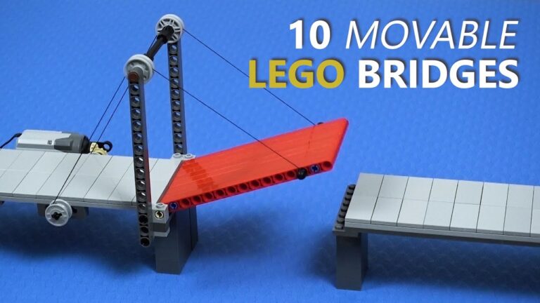 10 Ingenious Lego Bridges: Mastering Mobility in Miniature