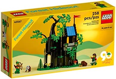 Forest Hideout LEGO Set: Collectible Display (258 Pieces)