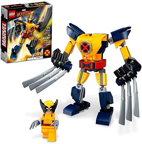 LEGO Marvel Wolverine Mech Armor: Epic Mech Kit (Ages 7+)
