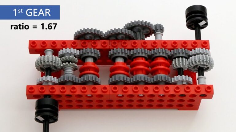 Master the Mechanics: Lego Gearboxes Unleashed – From 2 to 12 Speeds!