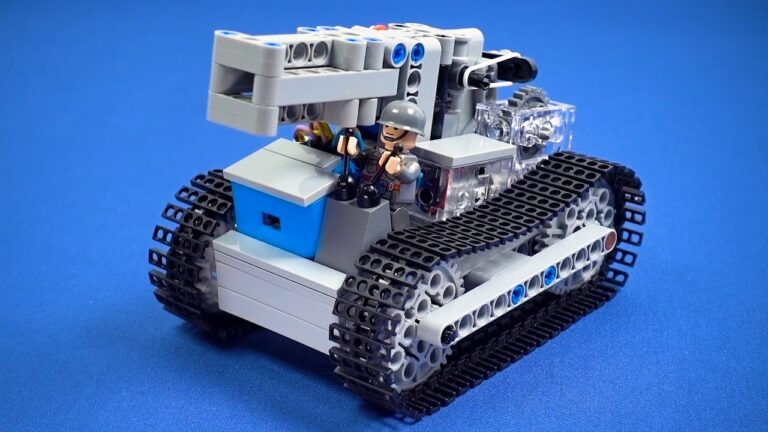 Brick by Brick: Crafting a LEGO MINI Tank Adventure!