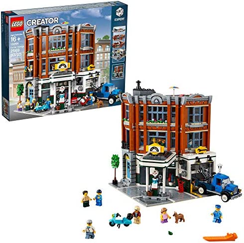 2569-Piece LEGO Creator Expert Corner Garage Kit