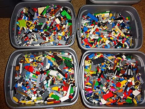 100% Lego Bulk Lot – 2 lbs Bricks & Pieces!