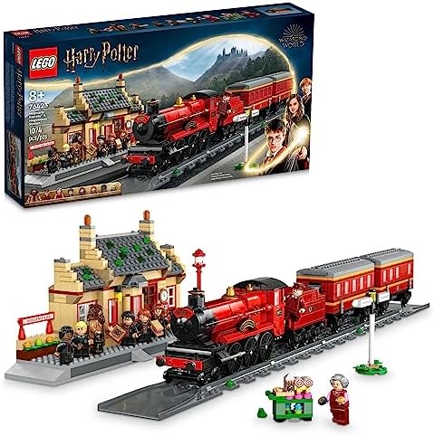 Harry Potter LEGO Train Set: Build Hogwarts Express & Hogsmeade Station! Perfect Gift for Fans!