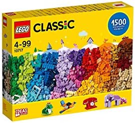 1500-Piece LEGO Classic Bricks Set | Ages 4-99 | 3 Levels of Building Complexity | Handy Brick Separator