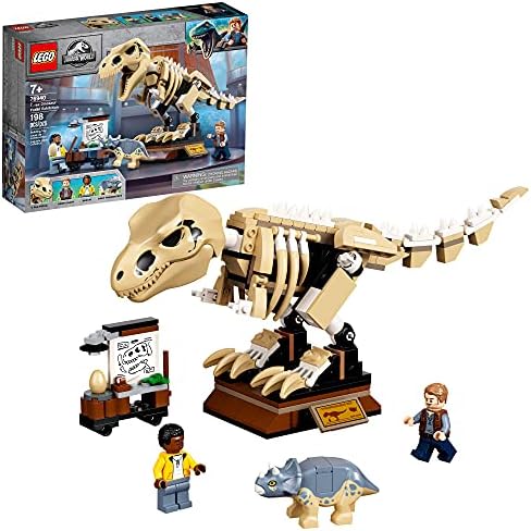 LEGO Jurassic World T. rex Fossil Exhibition: Epic Toy Set for Kids (2021)