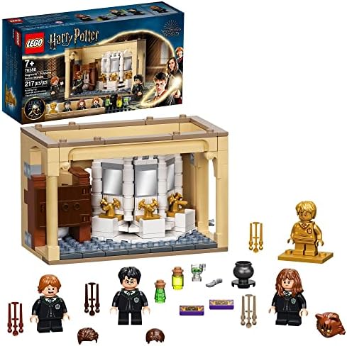 Polyjuice Potion Mishap in Hogwarts! Ron, Hermione & Myrtle – LEGO Harry Potter 76386