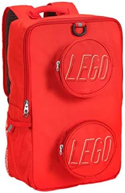 Red LEGO Brick Backpack – Max 120 Char