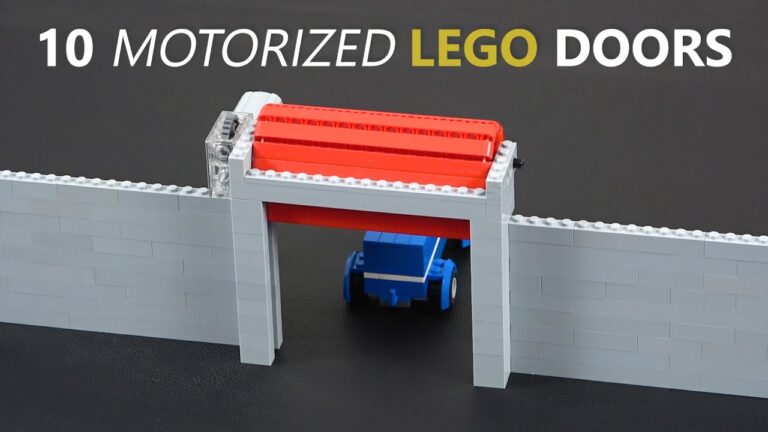 Unlocking Creativity: Crafting 10 Motorized Lego Doors!