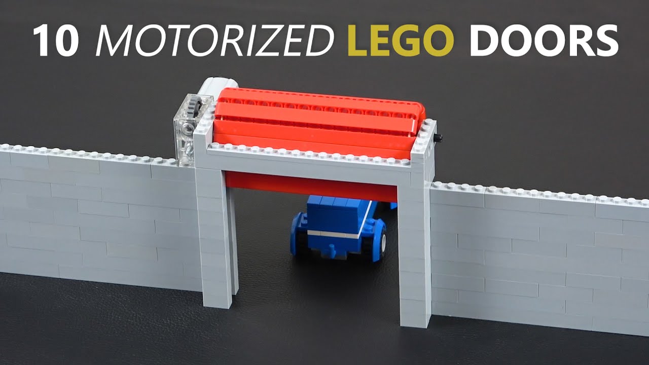 Unlocking Creativity: Crafting 10 Motorized Lego Doors! - Lego Brick ...