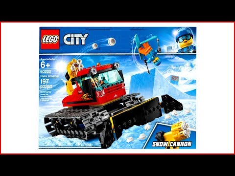 Blazing Through Snow: LEGO CITY 60222 Snow Groomer Speed Build – A Must-Have for Collectors!