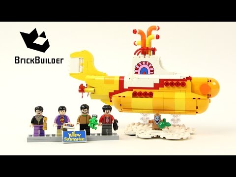 Building Beatlemania: LEGO Speed Build of The Yellow Submarine!