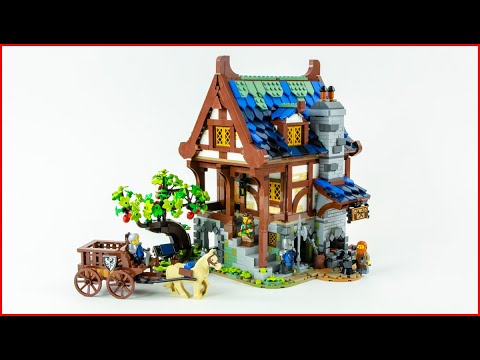 Crafting an Epic Lego Medieval Blacksmith: Lightning-Speed Build!