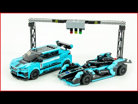 Exhilarating Speed Build: LEGO Formula E Jaguar Racing for Collectors!