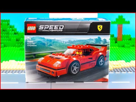 Ferrari F40 Speed Build: A Collector’s Dream – LEGO Speed Champions 75890 – Full Collection